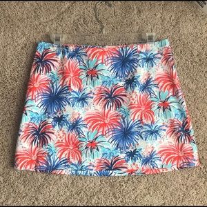 Lilly Pulitzer 4th of July fireworks skirt